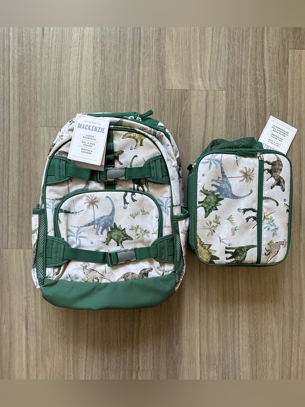 Pottery Barn Jurassic Dino Mackenzie Backpack